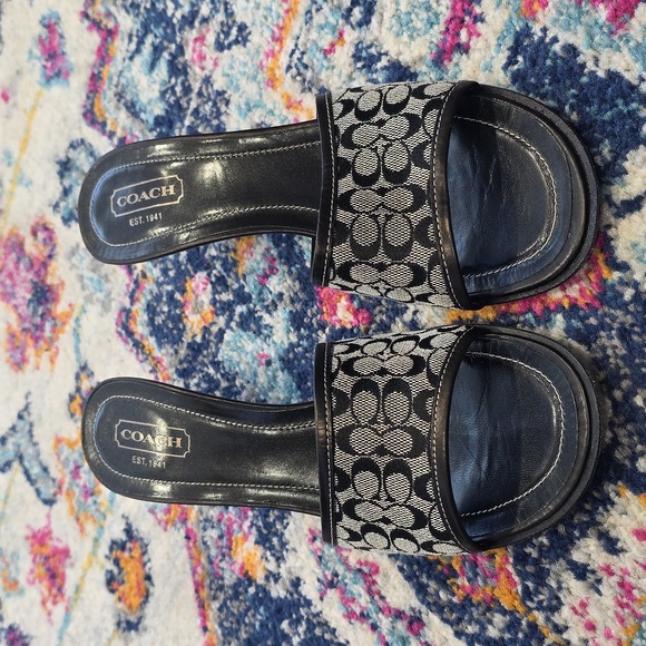 Coach Heels - Picture 1 of 6